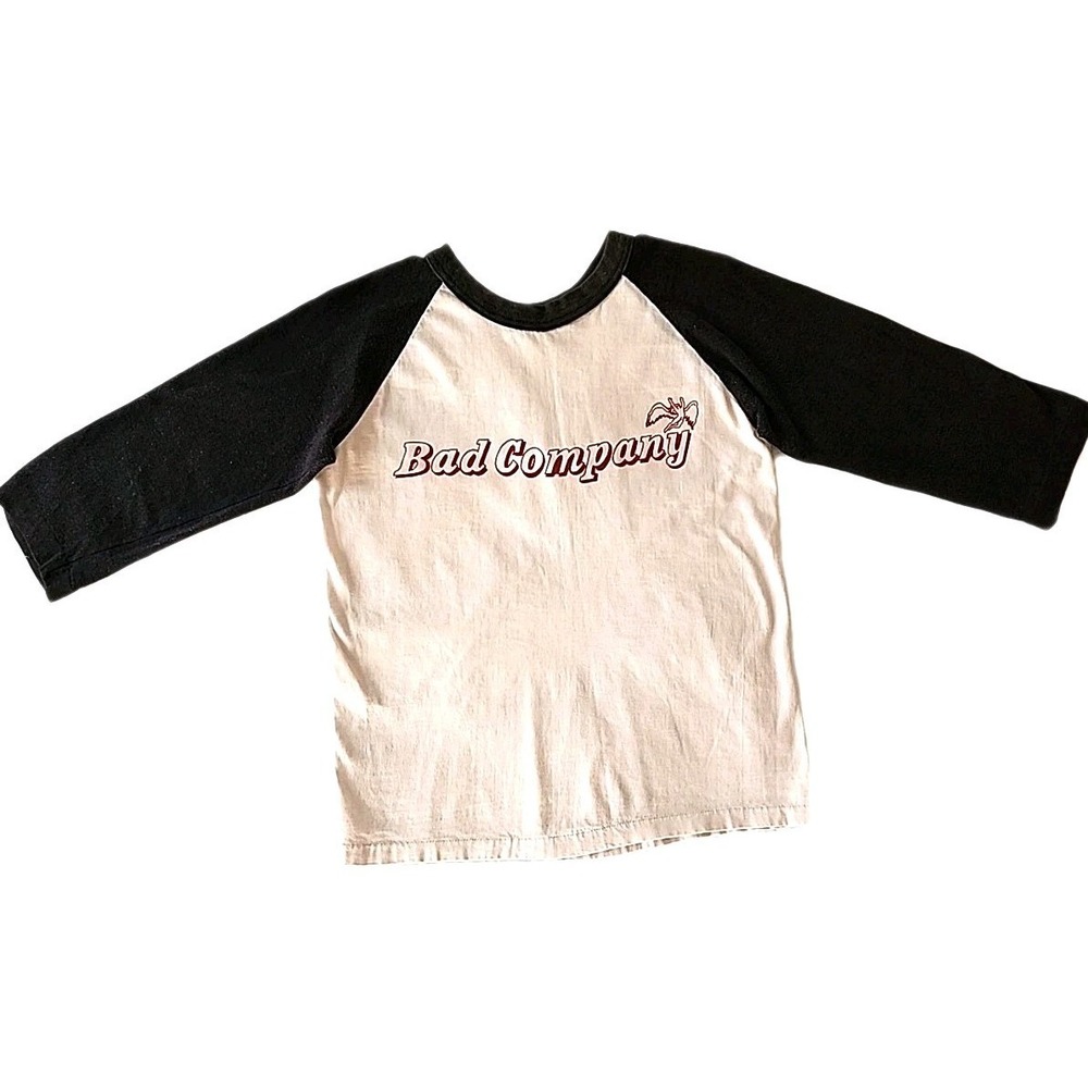 VTG Original Bad Company Desolation Angels USA Tour 1979 Raglan Tshirt Rare Red